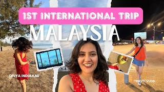 My First INTERNATIONAL Trip😍✨ | Exploring Malaysia Solo Ep 1 || Divya Indulkar