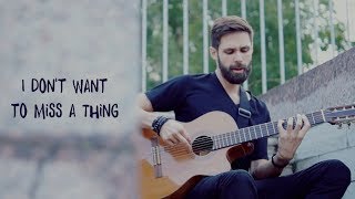 Aerosmith - I Don't Want to Miss a Thing (theToughBeard Cover на Гитаре)