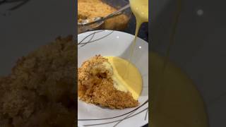 Apple crumble pie..food yummy desi recipe foodie pie apple delicious