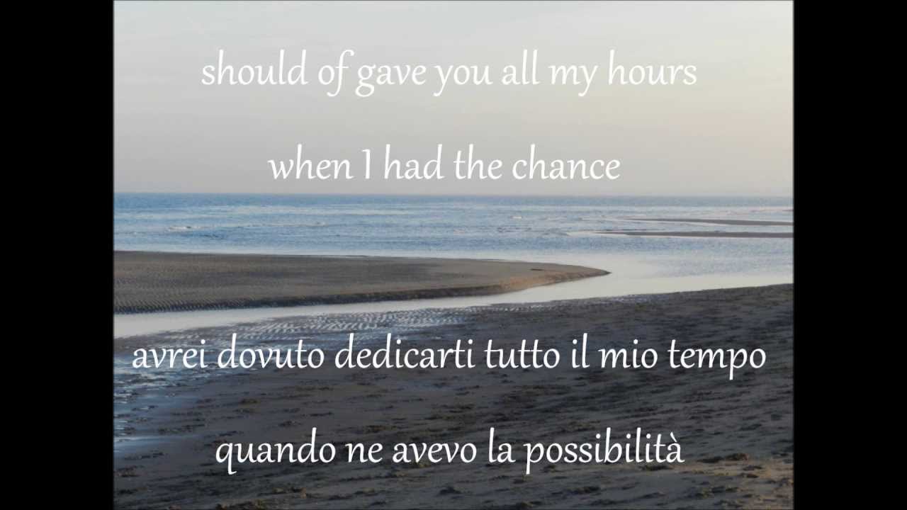 when I was your men lyrics+traduzione - YouTube