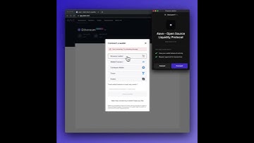 Connecting to AAVE with Phantom