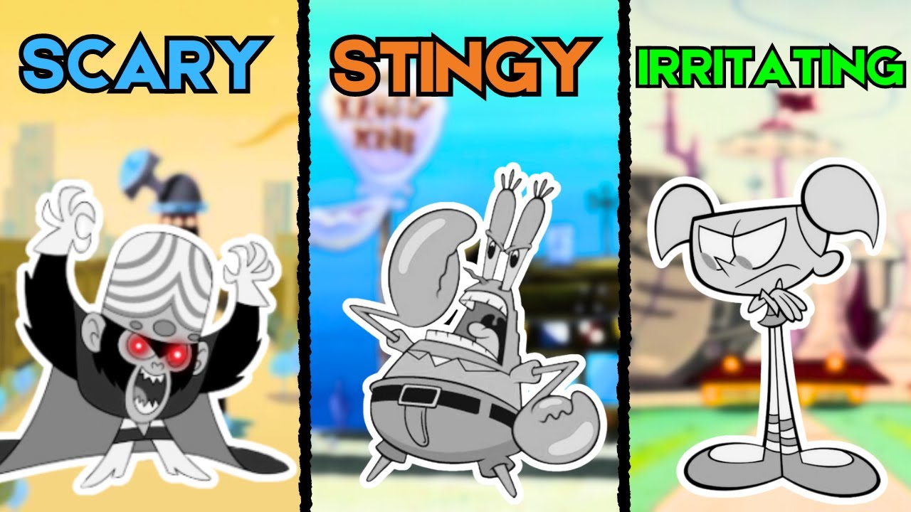 The WORST Cartoon Characters That Are ANNOYING YouTube The WORST Cartoon Characters That Are ANNOYING YouTube