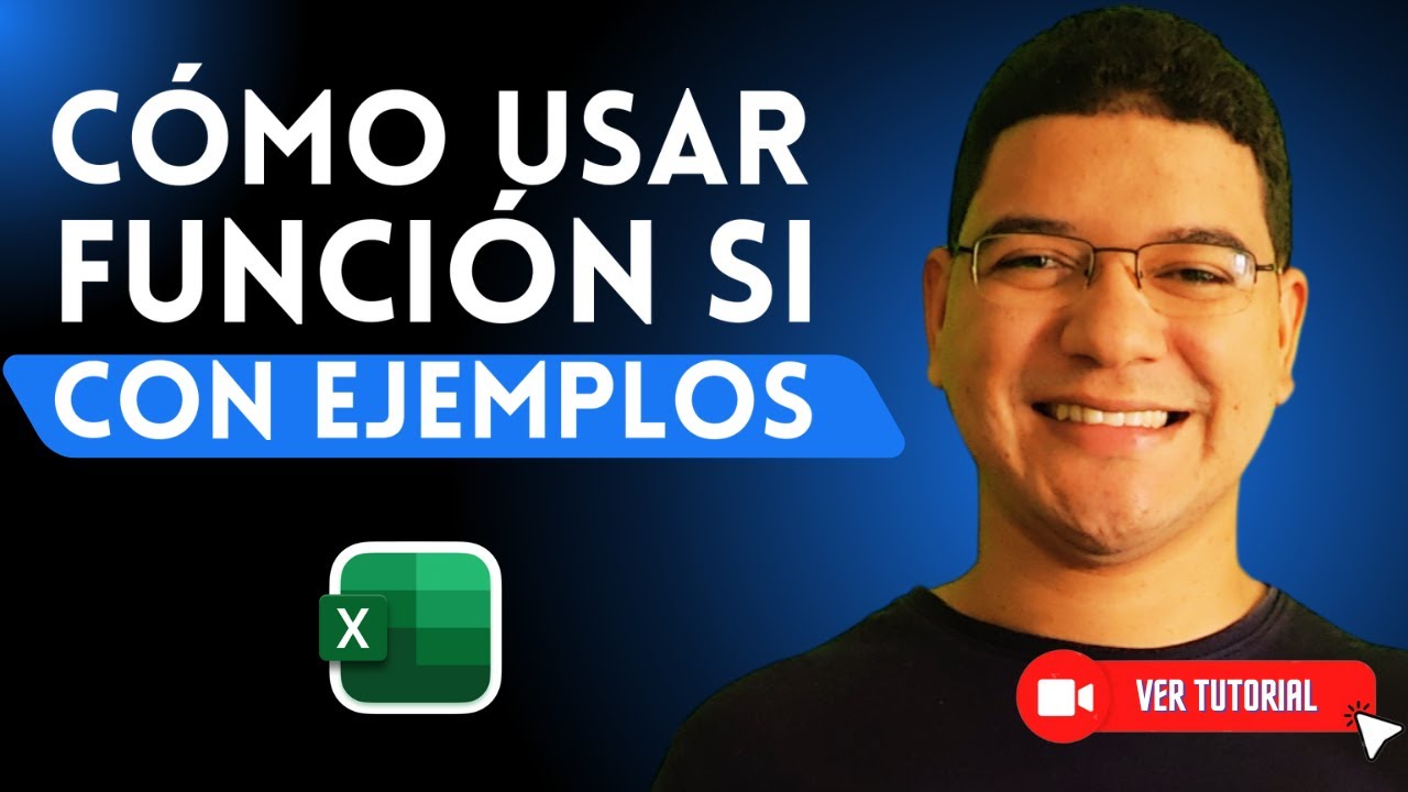 Cómo USAR la función SI en Excel paso a paso | 📊Explicación con ...