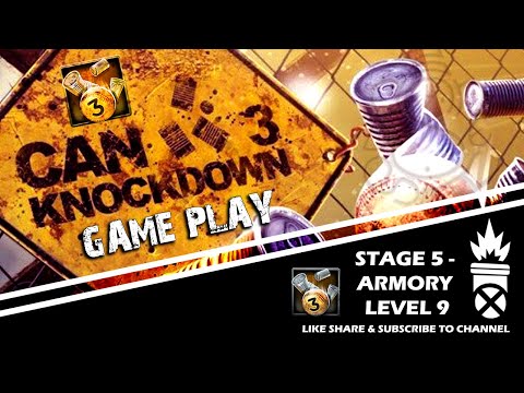 Can knockdown 3 Gameplay Walkthrough | Armory - Level 9 | (Android/iOS) No Commentary #shorts