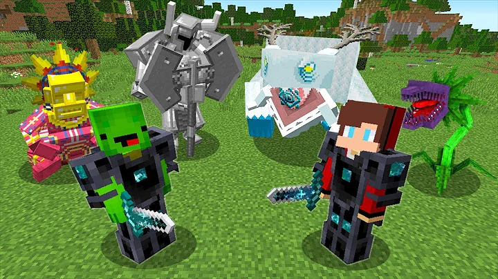 Custom Bosses But I have OP Weapons - Minecraft