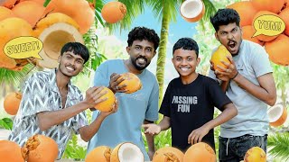 KING COCONUT CUTTING FUNNY GAME | KDJ DIARIES @KDJ98 ​