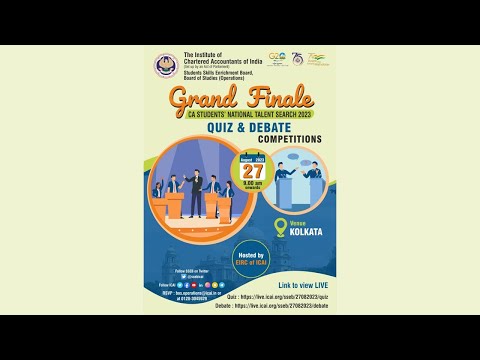 Grand Finale National level Debate Competition