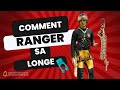 Comment ranger sa longe en lagage