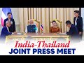 LIVE: PM Modi and PM Shinawatra at the joint press meet in Bangkok, Thailand