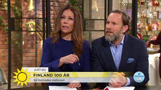 "Finland hade inte varit Finland utan Sverige" - Nyhetsmorgon (TV4)