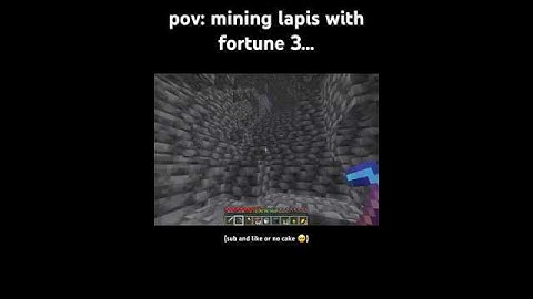 Mining 1 Lapis Ore Nearly Broke My Minecraft 💀💎 #shorts #jaidmeel #fyp
