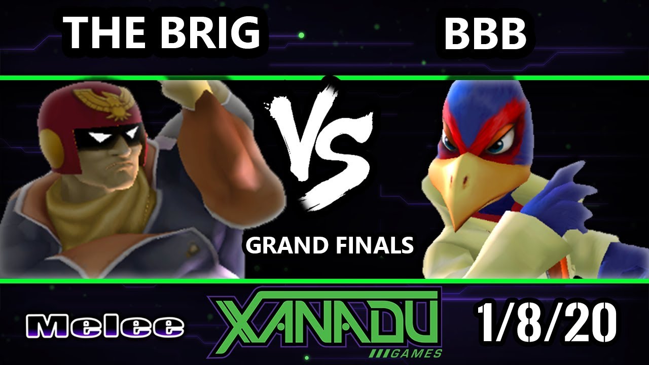 S@X 336 SSBM - BBB (Falco) Vs. The Brig [L] (Captain Falcon) Smash Melee Grand Finals