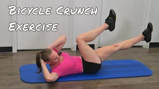 How To Do A Bicycle Crunch Exercise