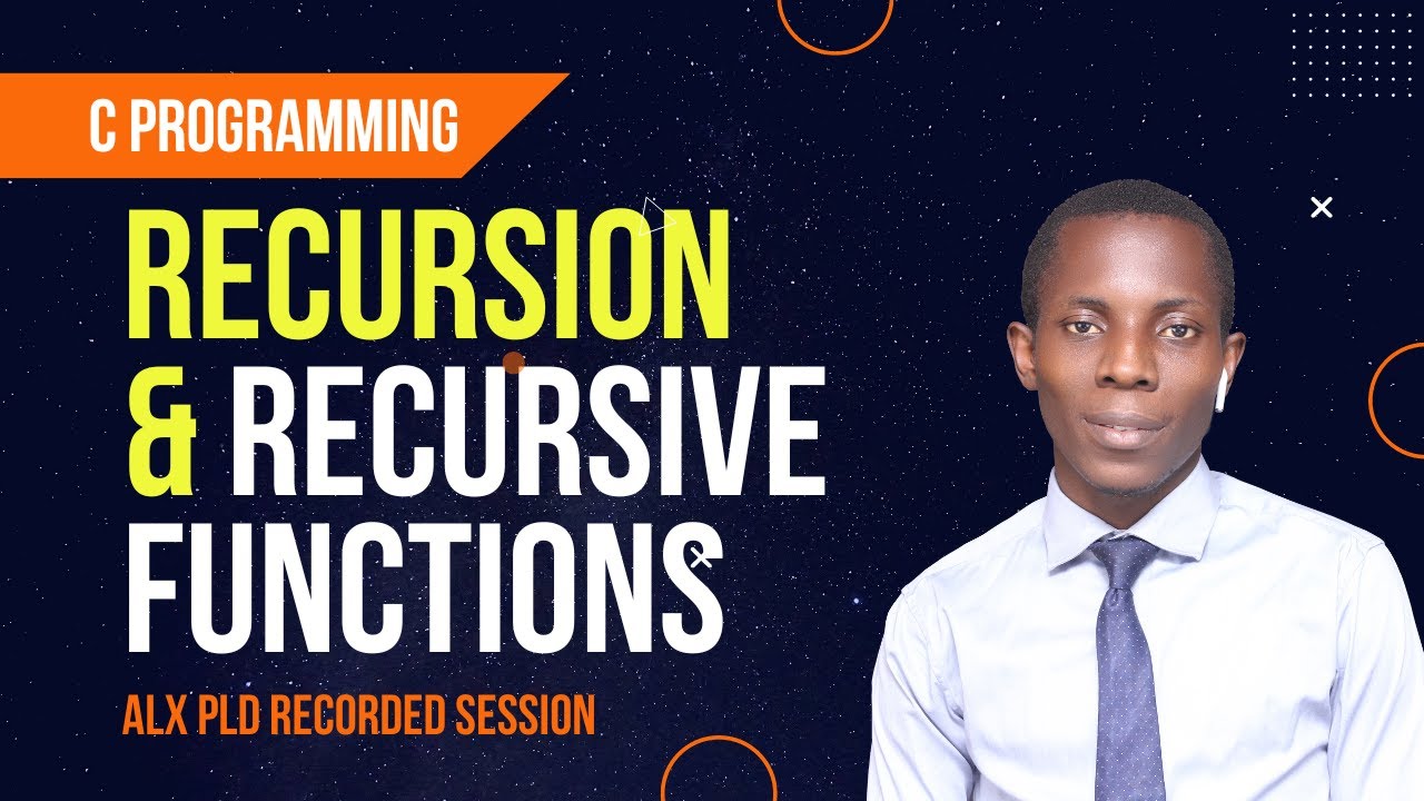 Recursion & Recursive functions in C Programming | ALX PEER DISCUSSION ...