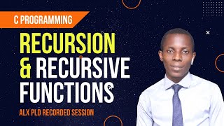 Recursion & Recursive functions in C Programming | ALX PEER DISCUSSION