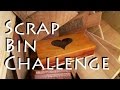 Scrap Bin Challenge -  Scroll Saw Box with Epoxy Inlay - Woodworking