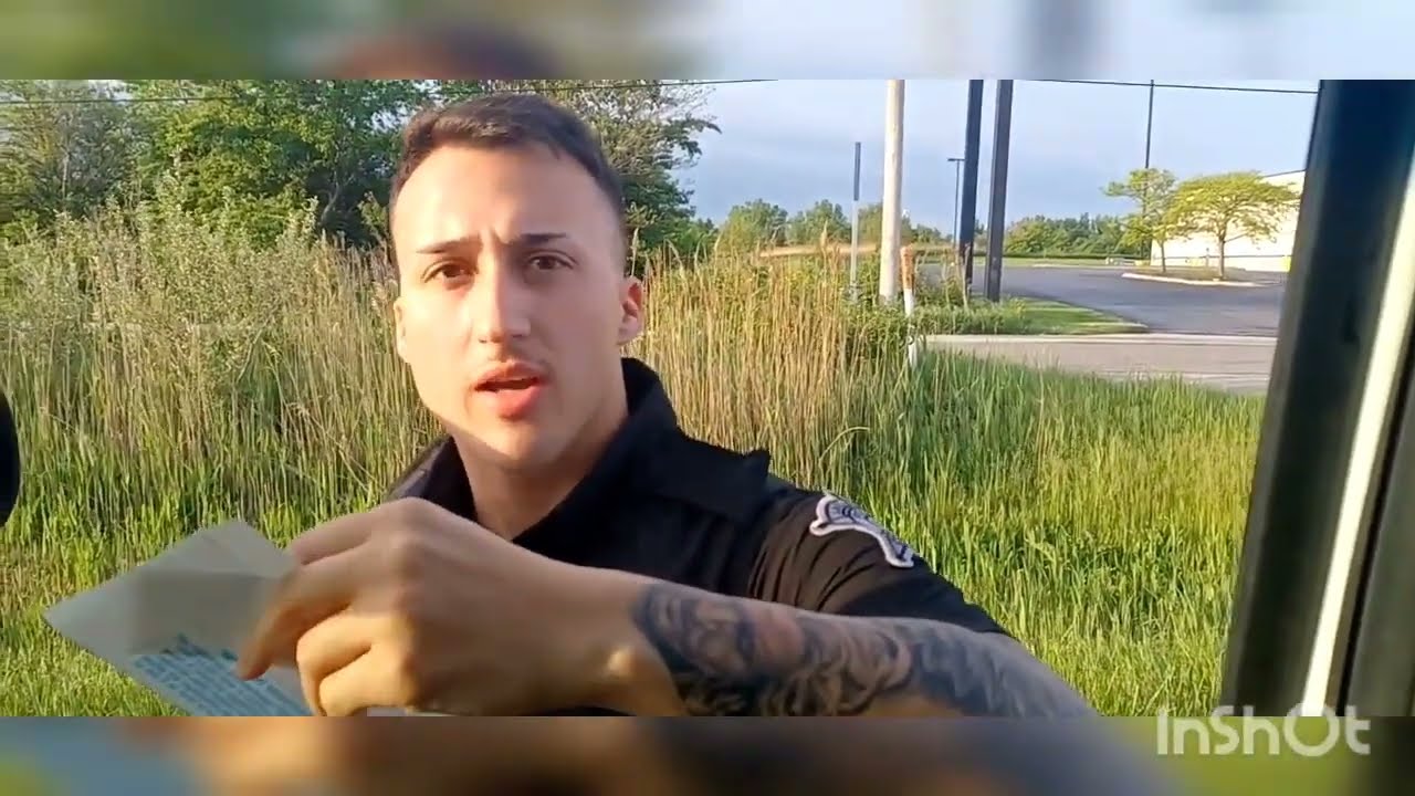 I DID NOT recieve a citation, this little piggy is a butthurt liar🙏💯😅 Santos Lake County Indiana