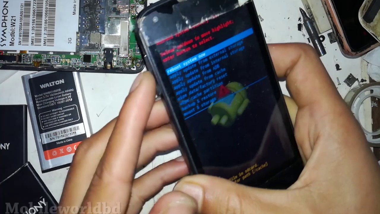 How To symphony w70q firmware Upadate