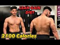 How to gain lean muscle mass complete diet plan 2100 calories