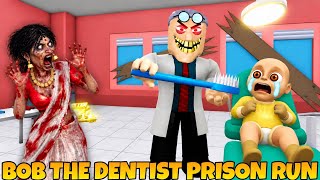 CAN BABY IN YELLOW ESCAPE 😱 EVIL DENTIST ?🦷|| BOB THE DENTIST ! SCARY OBBY . screenshot 3