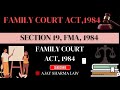 section 19 Appeal Family court act 1984 | AJAY SHARMA LAW