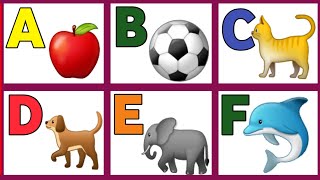 A For Apple B For Ball | ABCD Full Video | English Alphabets | English Vernmala  | Kid's ABCD