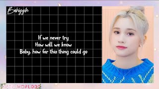 BAHIYYIH - FALL IN LOVE ALONE EASY LYRICS