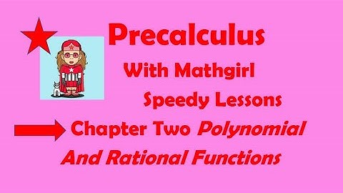 Precalculus Lesson 16: 2.8 Quadratic Models