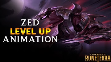 Zed - Level up / Flip Animation