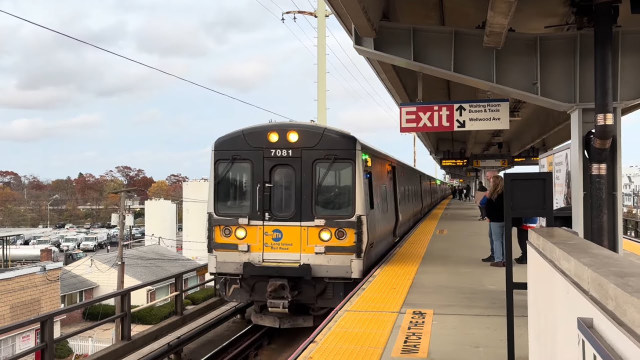 So many LIRR trains with a couple of Railfanners (ft. the Z trains).