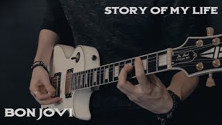 Bon Jovi - Story Of My Life - Guitar cover by Eduard Plezer