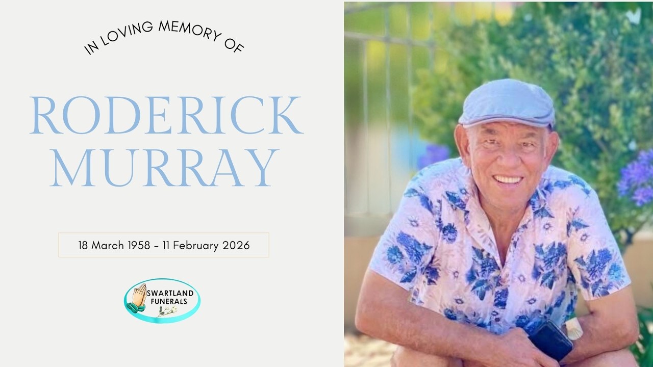 Memorial Service of the Late Roderick Murray - YouTube