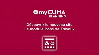 Nouveau Site Mycuma Planning - Module Bons De Travaux