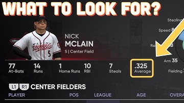 Benchmark Stats For Calling Players Up In MLB The Show 21