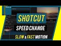 How to speed up or slow down a clip in shotcut