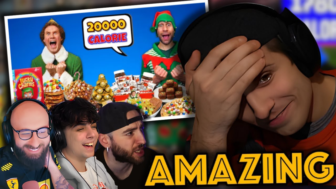 BLUR Contento di fare una REACTION a THOMAS HUNGRY, il CHEAT DAY PIÙ PERICOLOSO di NATALE