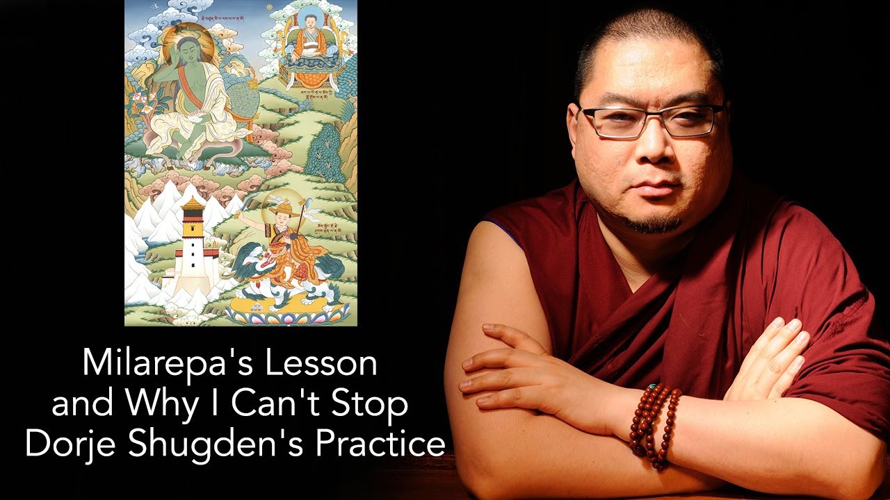 Milarepa's Lesson and Why I Can't Stop Dorje Shugden's Practice (with subtitles)