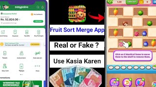 Fruit Sort Merge App real or fake screenshot 4