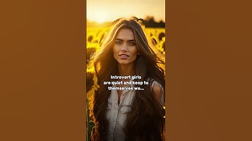 Introvert girls...#shorts #psychologyfacts #subscribe