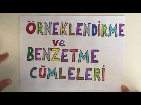 Örneklendirme ve Benzetme