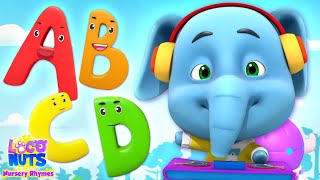 ABC Song | Alphabet Song For Babies | Phonics Song | Nursery Rhymes and Kids Songs with Loco Nuts