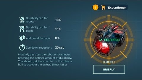 War Robots Test Server | Executioner module new stats