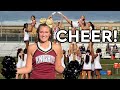 Get Ready With Me - Cheerleading our First Game of the Year!!
