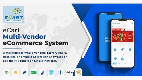 How to make multivendor app || Make Ecart App || Flipkart Amazon Clone app source code Free Download