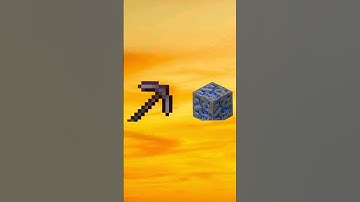 Netherite Pickaxe Vs All Minecraft Blocks #minecraft #shorts #viral