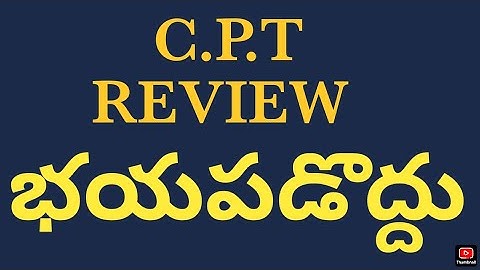 CPT REVIEW #appsc #appscgroup2