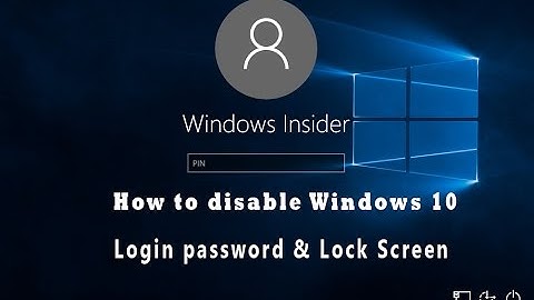 How to disable Windows 10 ,8.1 Login password & Lock Screen - Password bypass with Free Simple Step