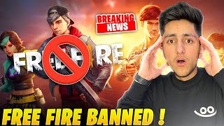 Free Fire Banned😭!!