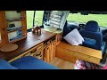 Beautiful 2002 Fiat Doblo Micro camper van natural wood conversion!