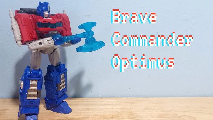 Poor Man's Premium | Takara Brave Commander Optimus Transformers One